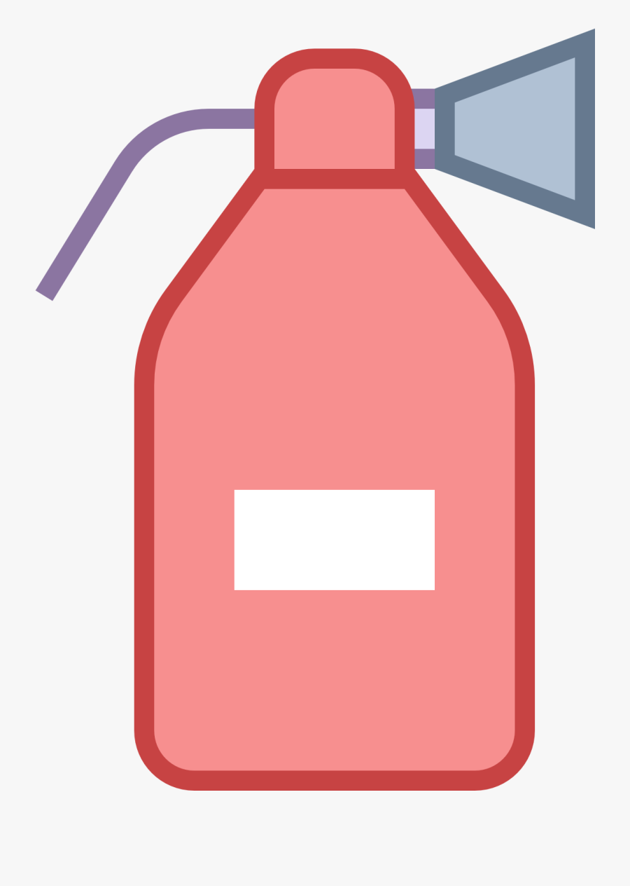 Fire Extinguisher Icon - Water Bottle, Transparent Clipart