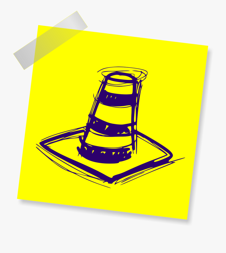 Street Cone Cone Street Free Picture - Saying Sorry Is Difficult, Transparent Clipart