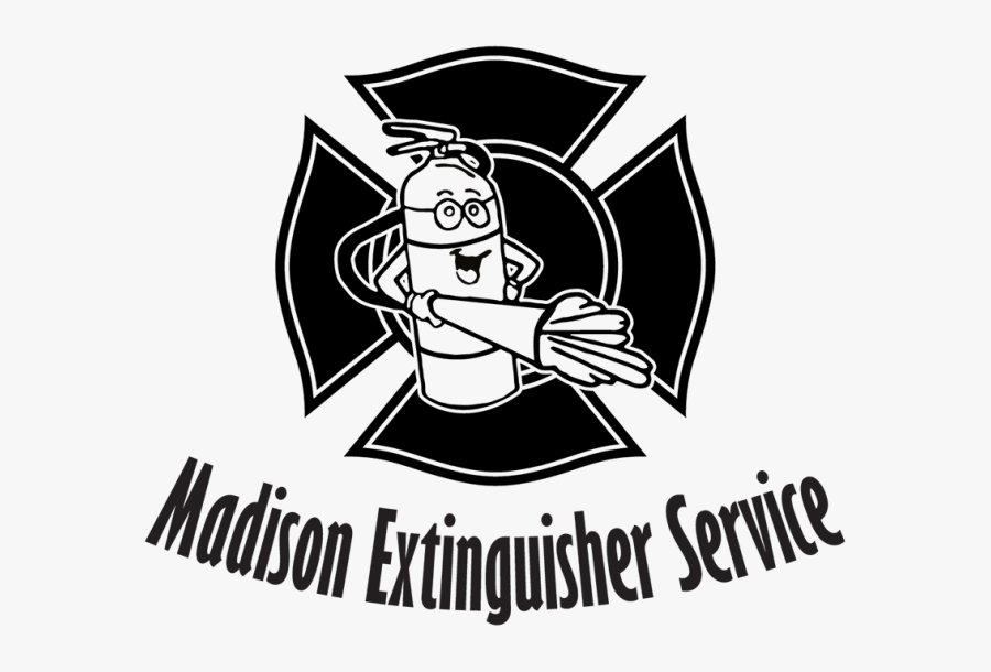 Madison Extinguisher Service - Cartoon, Transparent Clipart