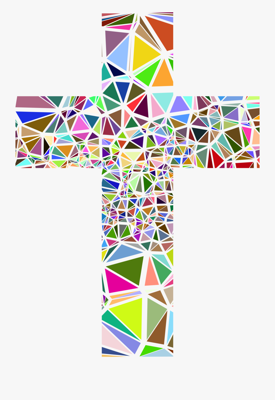 Cross Clipart Stained Glass ~ Frames ~ Illustrations - Stained Glass Cross Clipart, Transparent Clipart