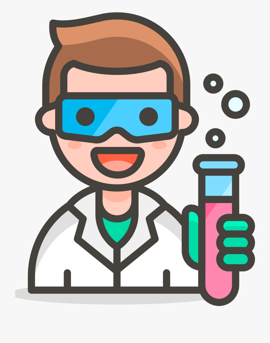 Woman Scientist Icon, Transparent Clipart