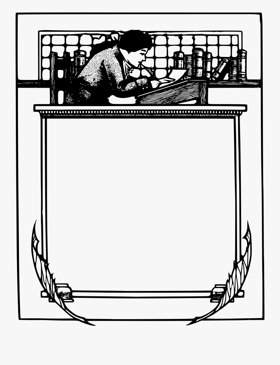 Writing frame. Frames for writing. Writing Boarder. Writer Clipart.