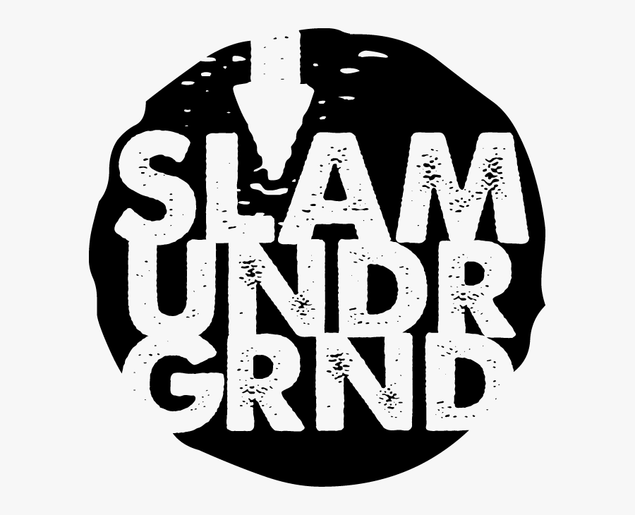 Slam Undrgrnd Logo Black - Illustration, Transparent Clipart