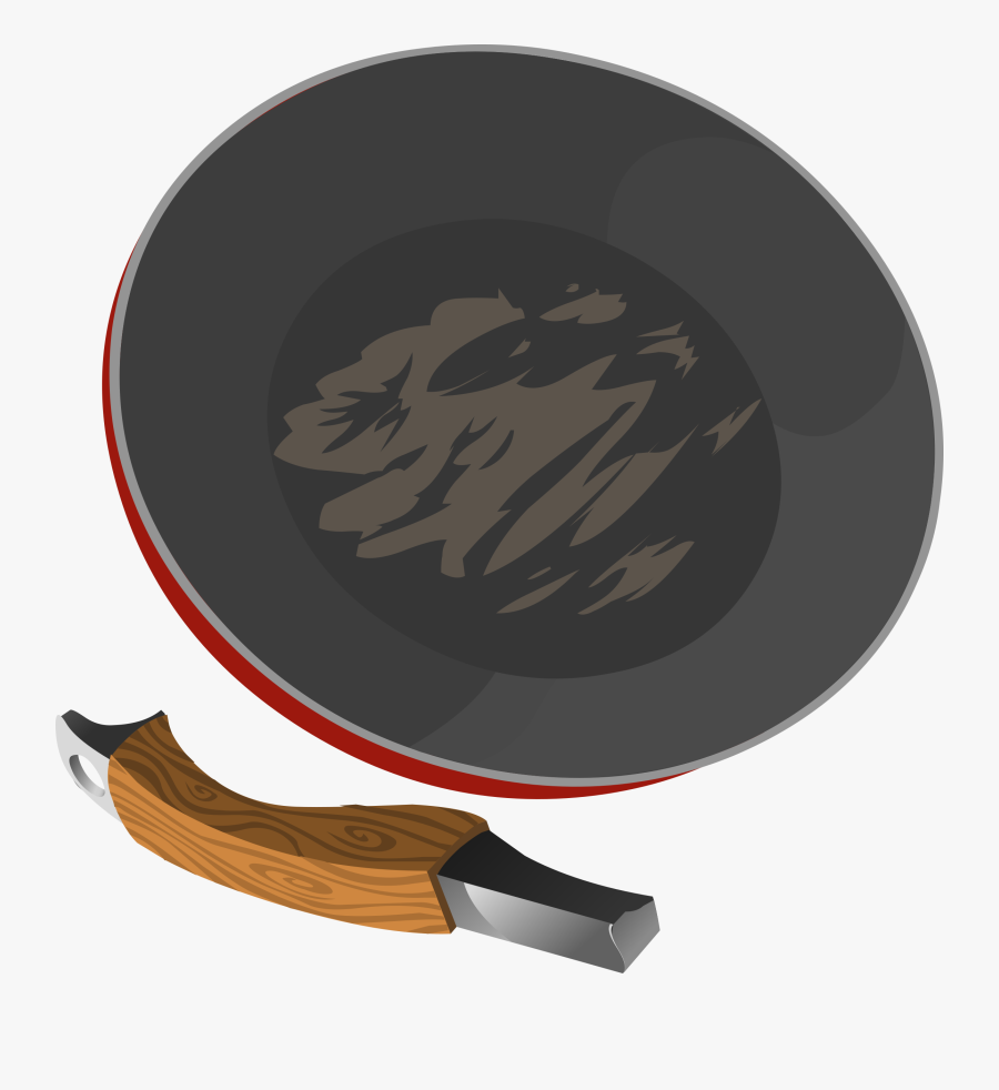 Tools Frying Pan Clip Arts - Broken Frying Pan, Transparent Clipart