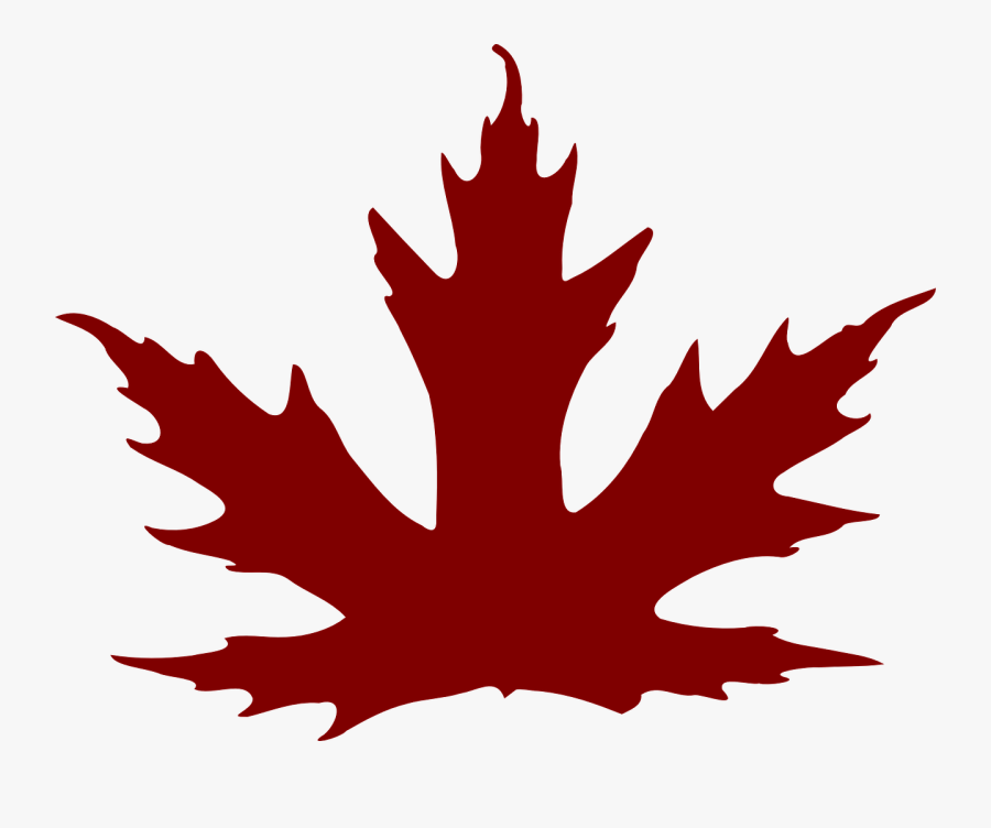 Maple Leaf Clipart Brown - Purple Maple Leaf Clipart, Transparent Clipart