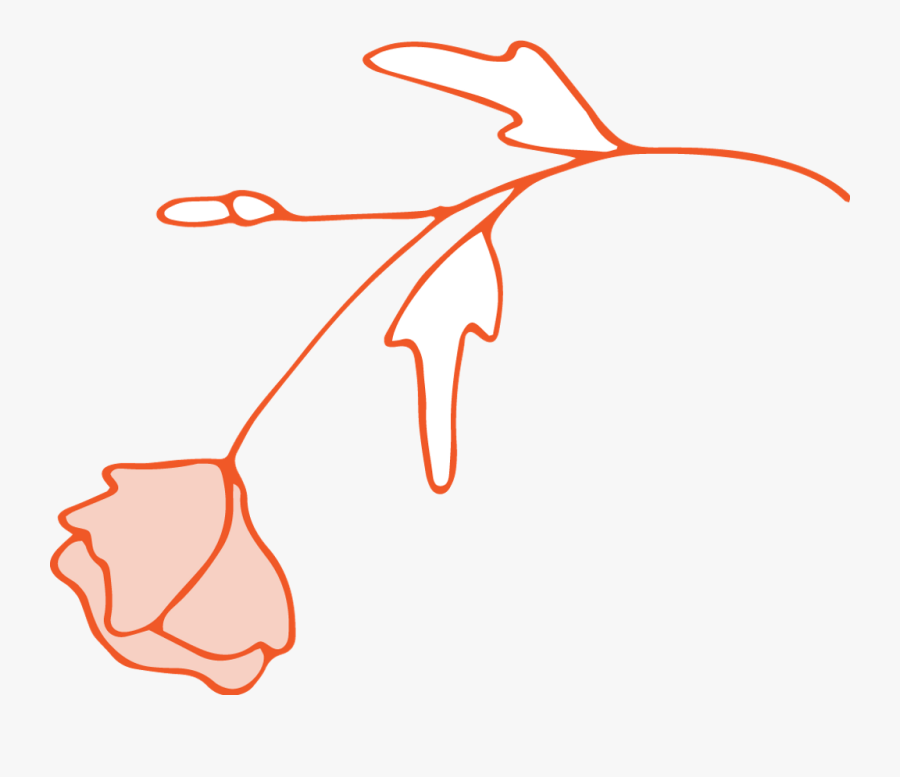 Doodle Flower Floral Garden Border Ftestickers Freetoed, Transparent Clipart