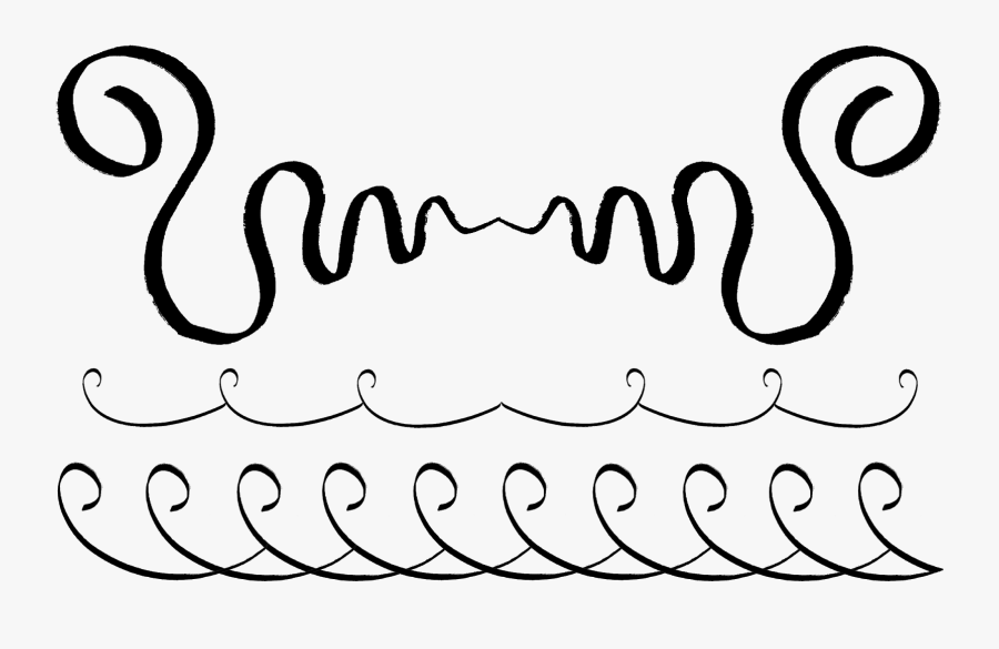 Doodle Borders Hand Drawn Clip Art Free Designs Digital - Drawing, Transparent Clipart
