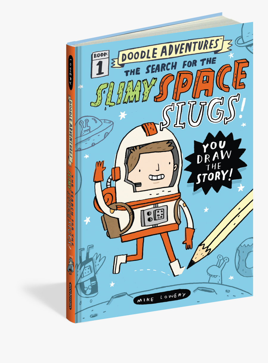 Cover - Doodle Adventures The Search For The Slimy Space Slugs, Transparent Clipart