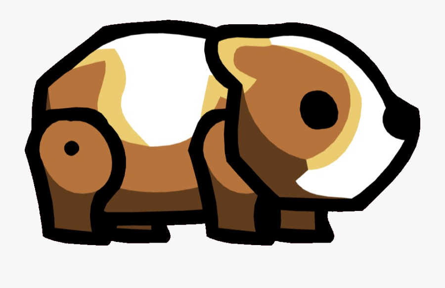Bandicoot - Guinea Pig Scribblenauts, Transparent Clipart
