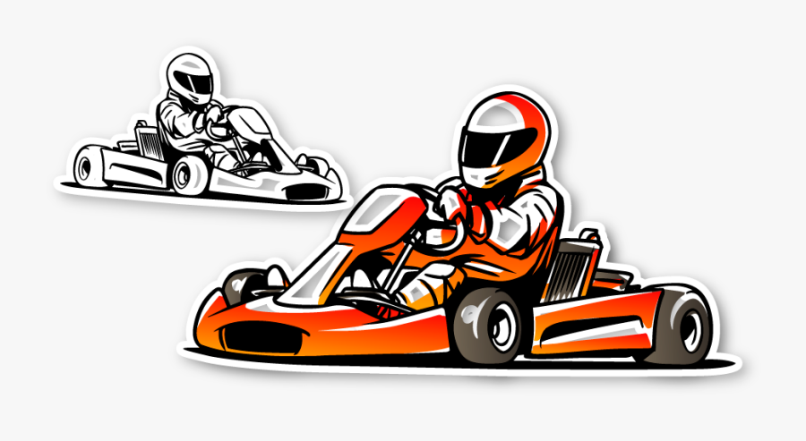 Go Kart Racing Icon - Go Kart Racing Clipart, Transparent Clipart