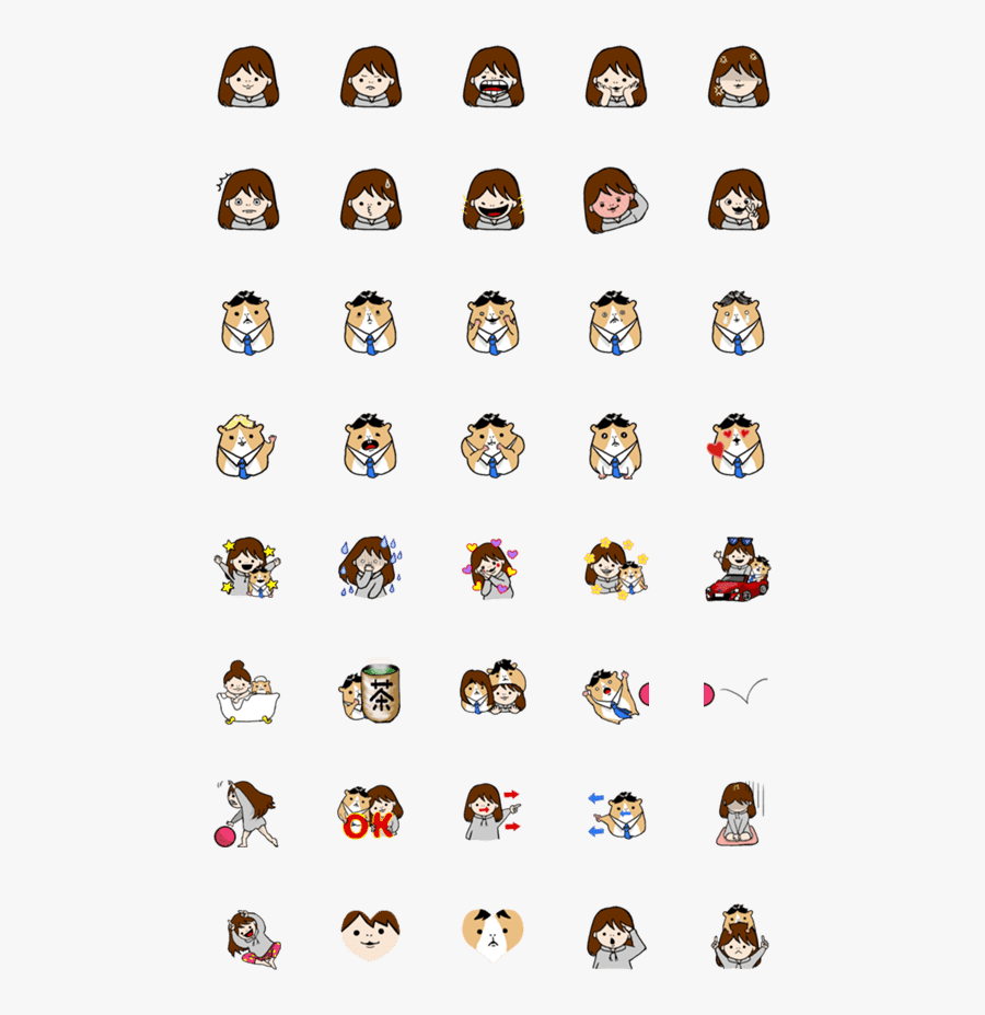 櫻桃 小 丸子 表情 貼, Transparent Clipart