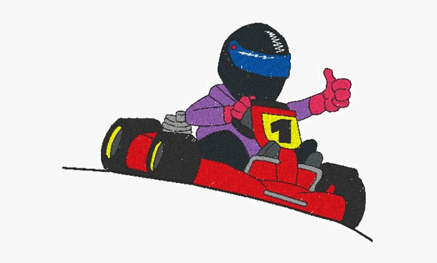Cliparts Go Kart Fahren, Transparent Clipart