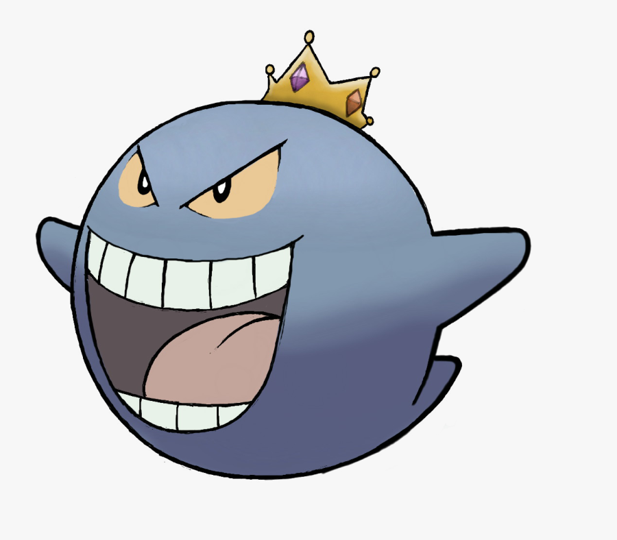 Double Dash King Boo Boos Gengar - Boo Png Mario, Transparent Clipart