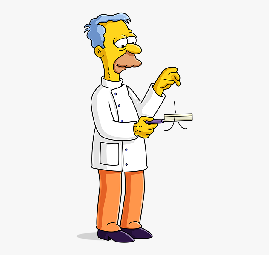 Old Barber - Homer Barber, Transparent Clipart