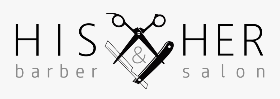 Salon His And Her, Transparent Clipart