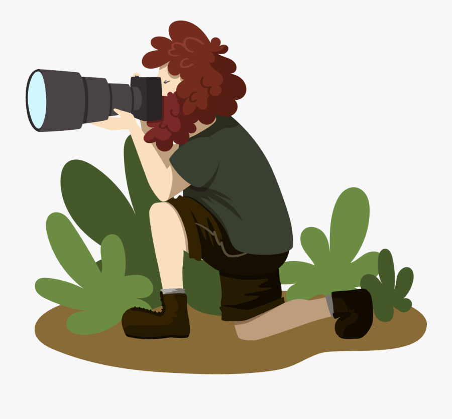 Vector Photographer Png Download - Illustration, Transparent Clipart