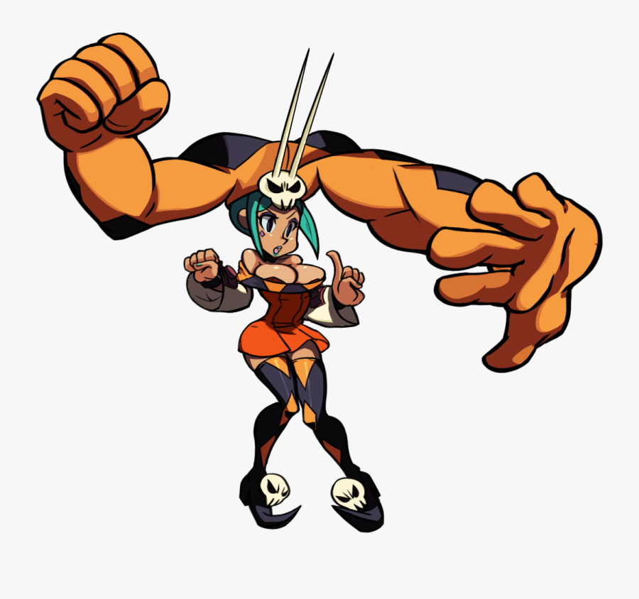 “the Skullgirls Sprite Of The Day Is - Cerebella Sprites, Transparent Clipart