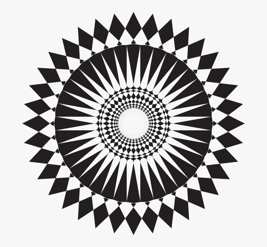 Vector Art Mandala Png, Transparent Clipart