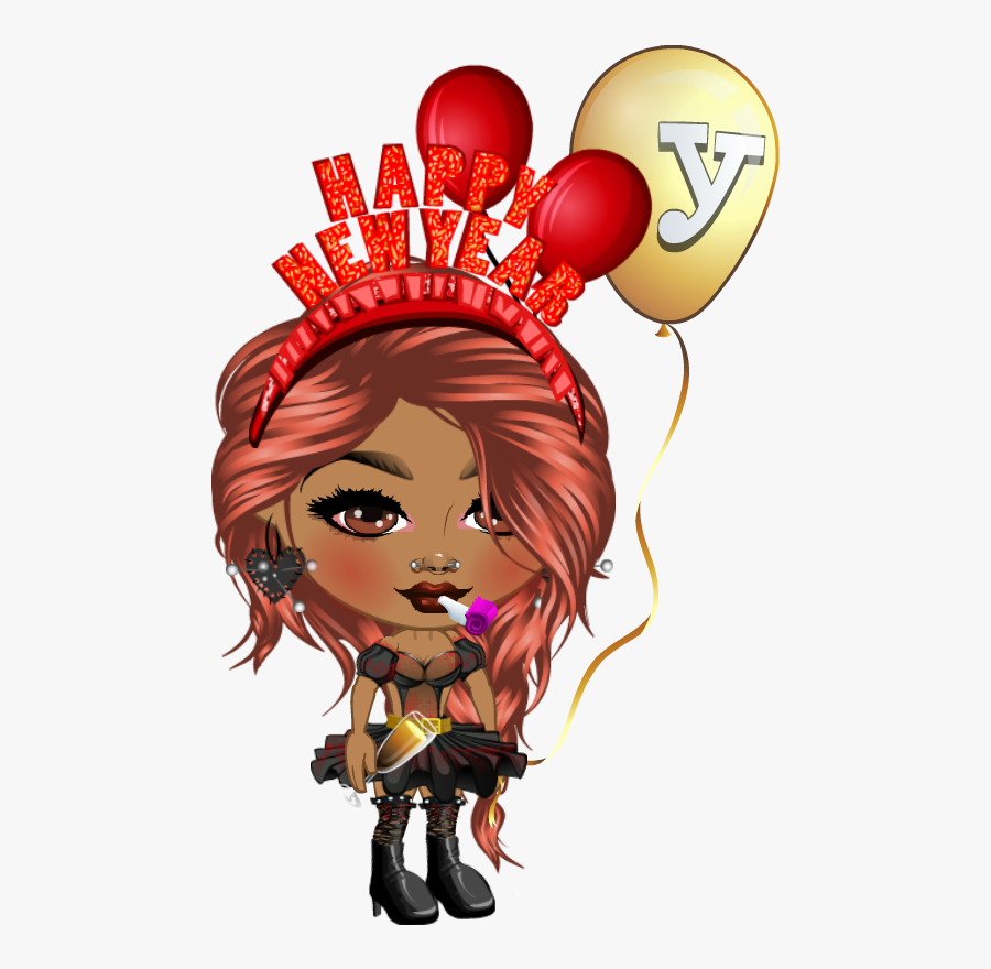 Happy New Year Everyone - Cartoon, Transparent Clipart