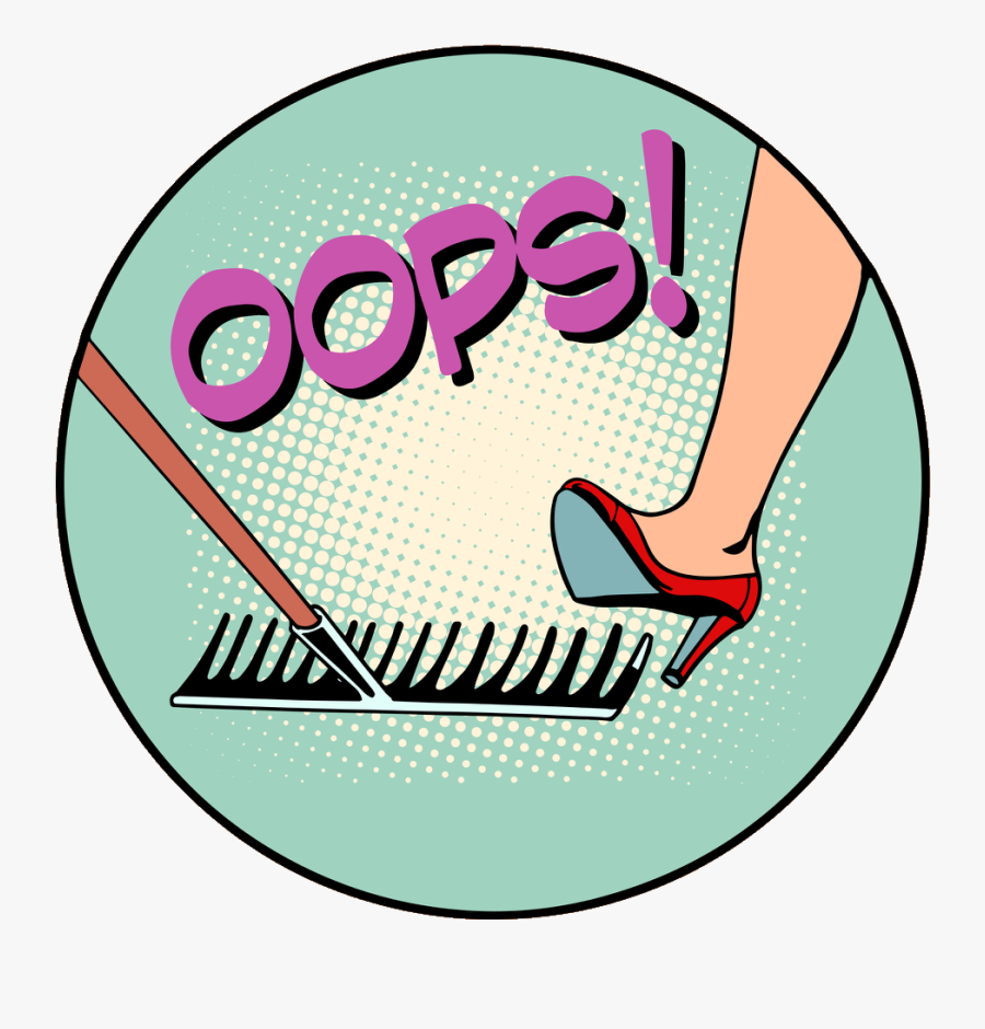 Social Media Dont Step On A Rake - Exception Handling Pictures Illustration, Transparent Clipart