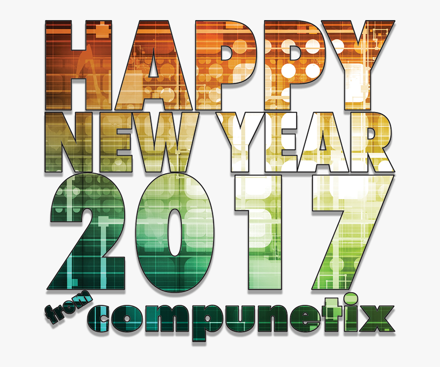 Transparent Happy New Year 2017 Png - Graphic Design, Transparent Clipart