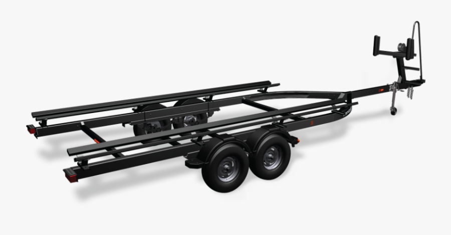 917 X 422 - Shorelandr Pontoon Bunk Trailer, Transparent Clipart