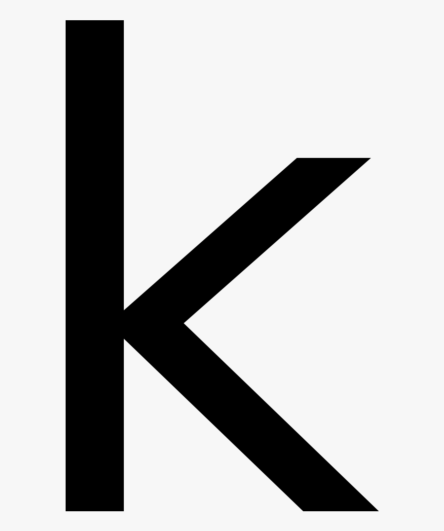 Eyes Clipart Letter N - Letter K Png, Transparent Clipart