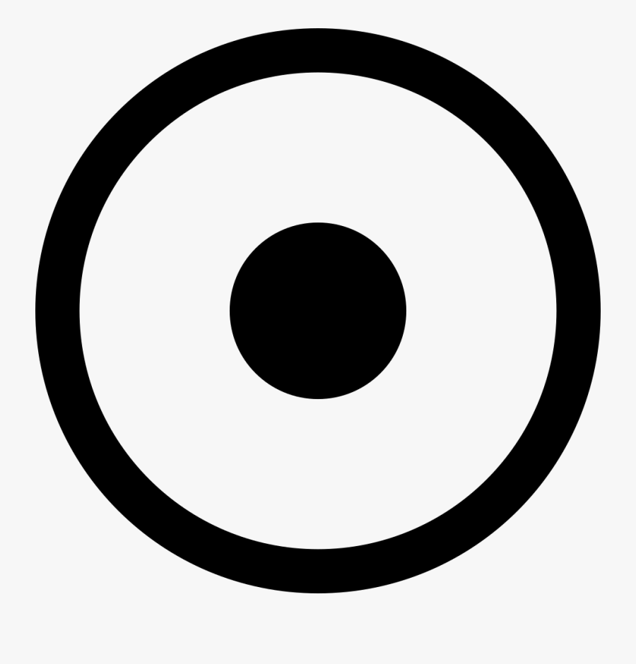 Circle,eye,clip Art,symbol,line Art - Windows 8 Arrow Icon, Transparent Clipart