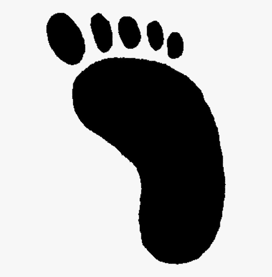 Footprint Rubber Stamp Craft - Footprint, Transparent Clipart