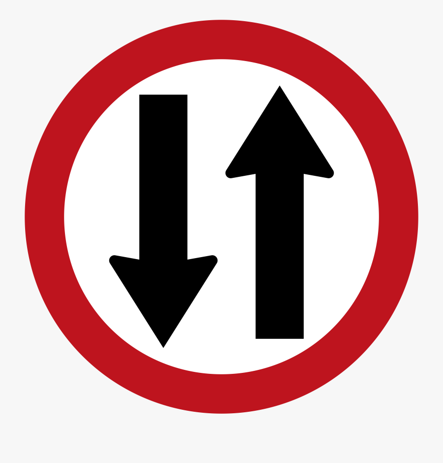 Colombia Road Sign Sr-11 - Sr 09 Giro En U Solamente, Transparent Clipart