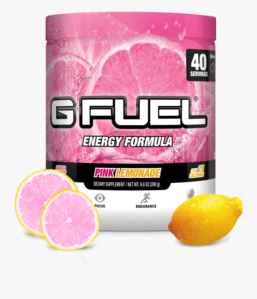 G Fuel Pink Lemonade, Transparent Clipart