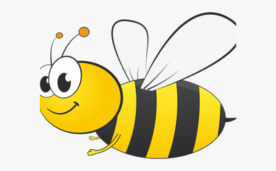 Transparent Snowcone Clipart - Bee Cartoon, Transparent Clipart