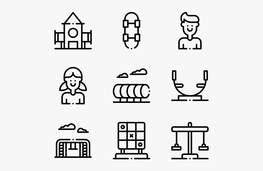 Playground - Pet Shop Icons, Transparent Clipart