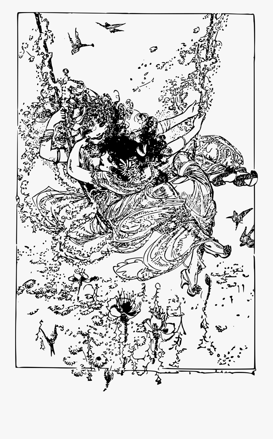 Magical Swing Clip Arts - Illustration, Transparent Clipart