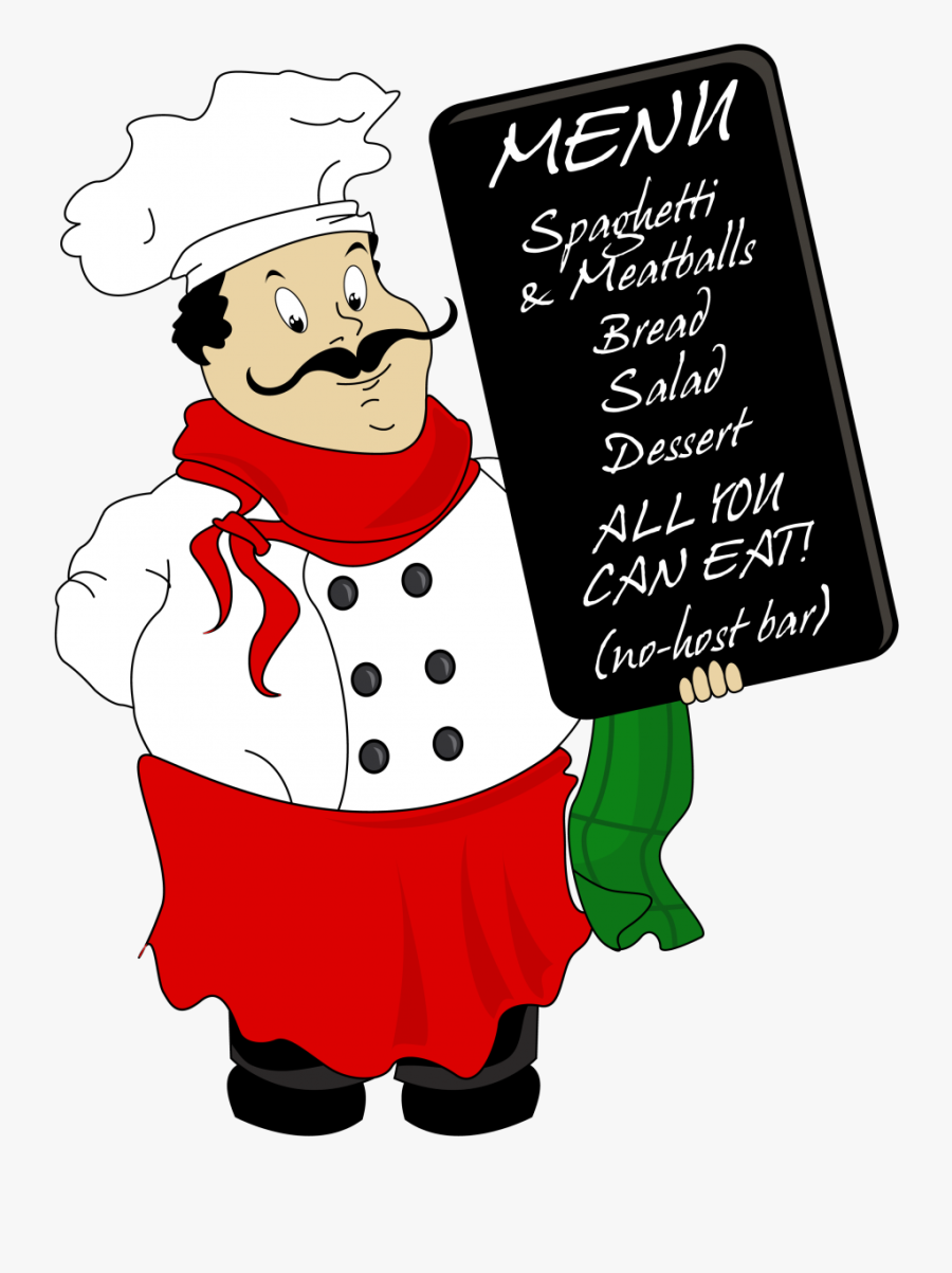 Italian Chef, Transparent Clipart