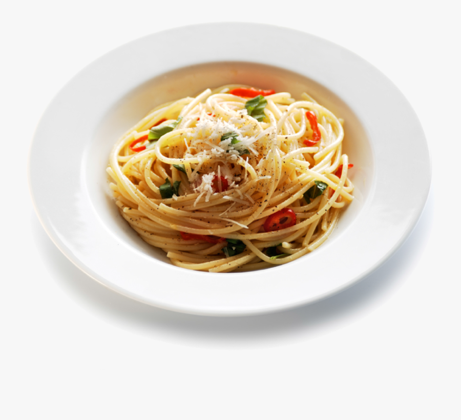 Transparent Italian Dinner Clipart - Spaghetti Aglio Olio Png, Transparent Clipart
