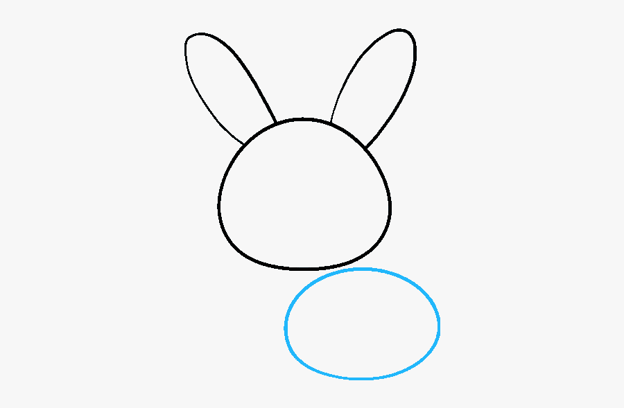How To Draw Bunny - Cách Vẽ Con Vật Dễ, Transparent Clipart