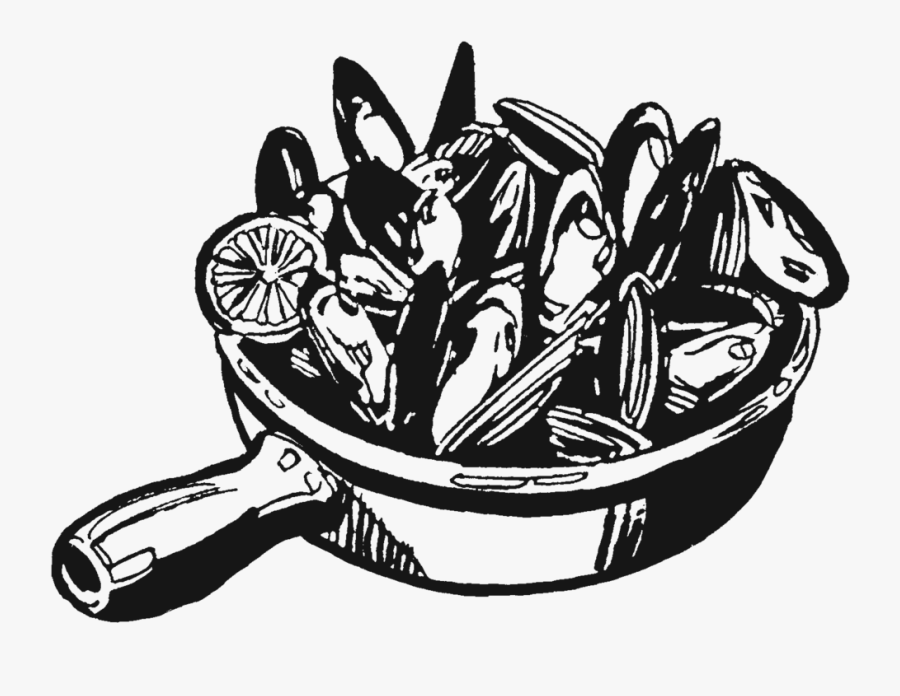 Clams, Transparent Clipart