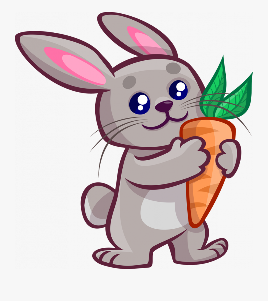 Transparent Rabbit Vector Png - Bunny Clipart, Transparent Clipart