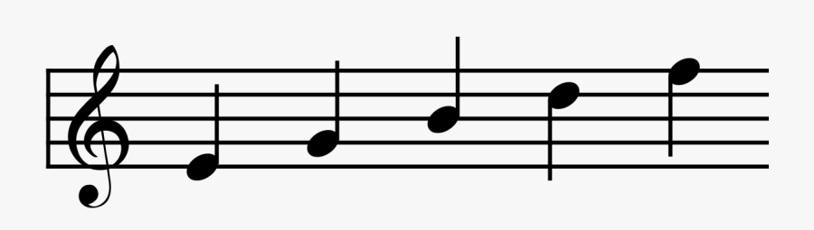 Notes On A Stave, Transparent Clipart
