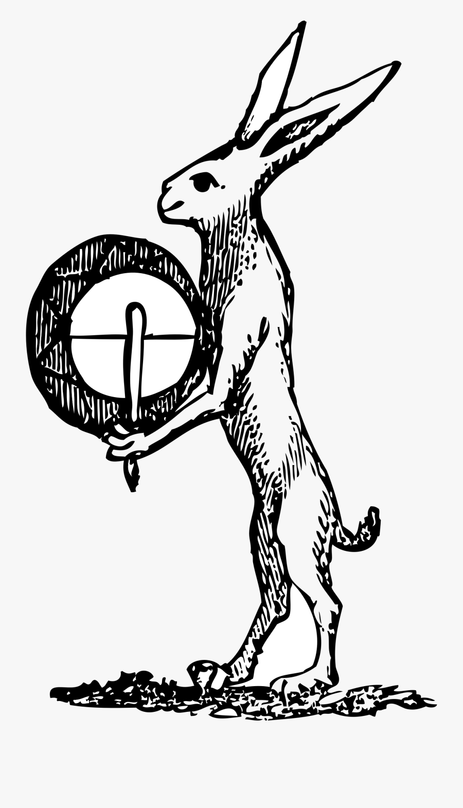 Rabbit Hare Drum - Hare Tabor, Transparent Clipart