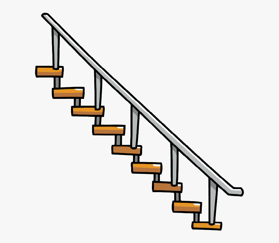 Hanging Stairs - Transparent Background Stairs Clipart, Transparent Clipart