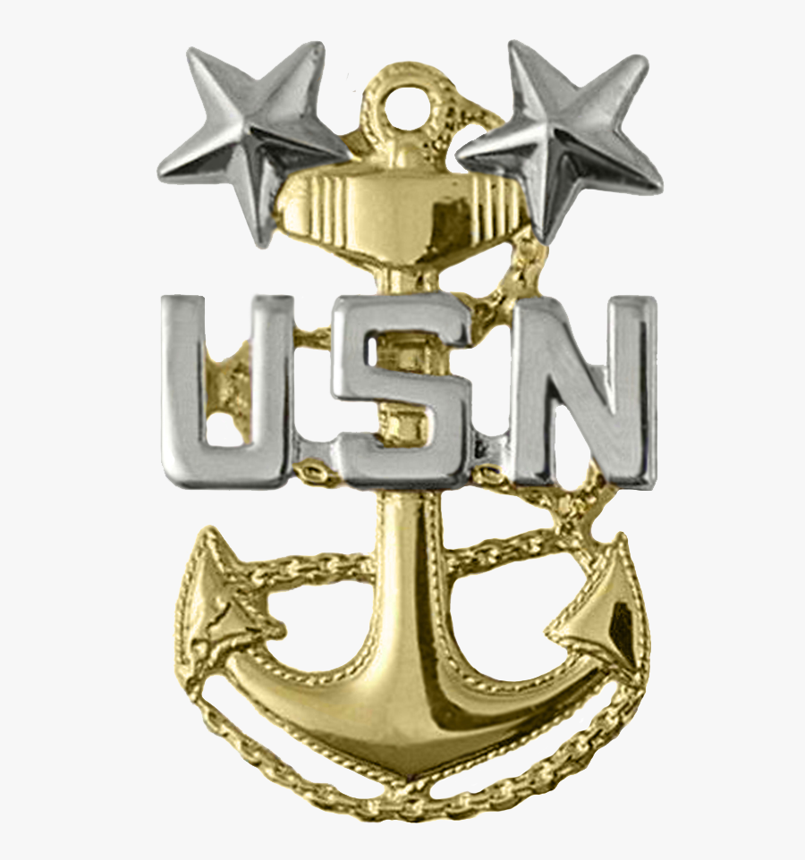 Transparent Navy Anchor Clipart - Command Master Chief Rank, Transparent Clipart