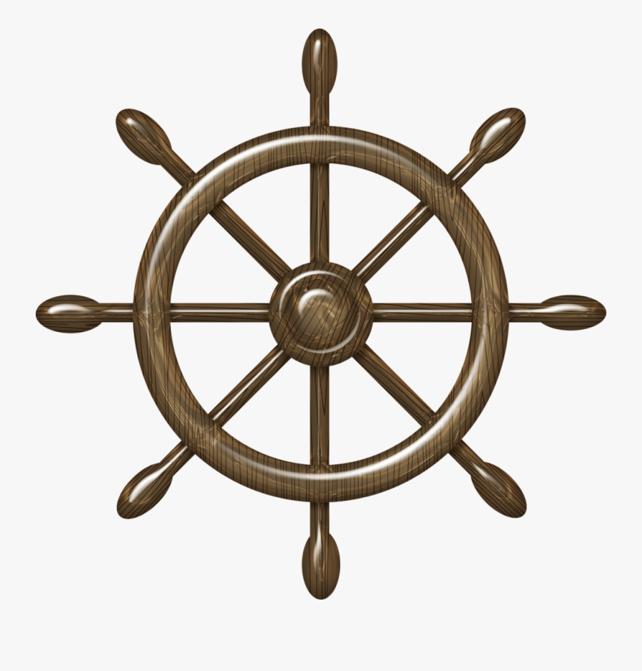 Steering Wheel Of Ship Png, Transparent Clipart