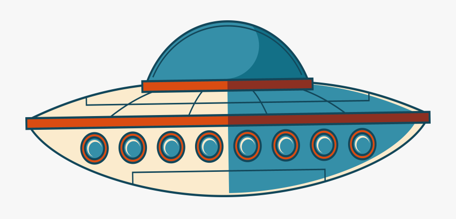 Unidentified Flying Object Saucer - Transparent Ufo Clipart, Transparent Clipart