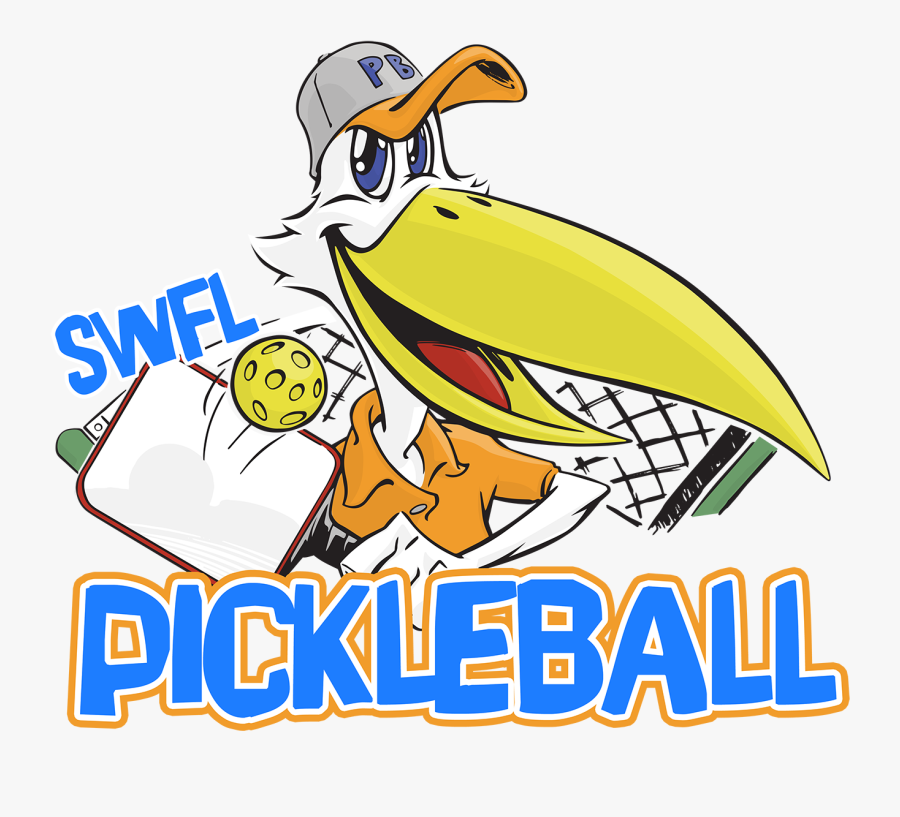 Swfl Pickleball - Cartoon , Free Transparent Clipart ...