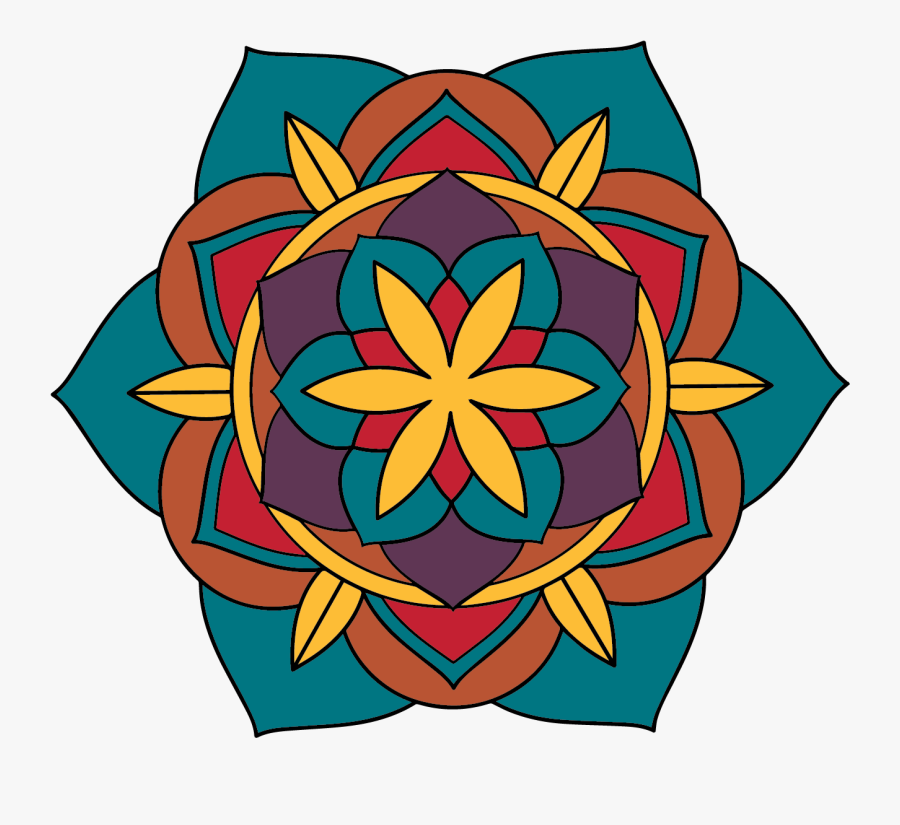 Mandala - Taza Ayurveda, Transparent Clipart