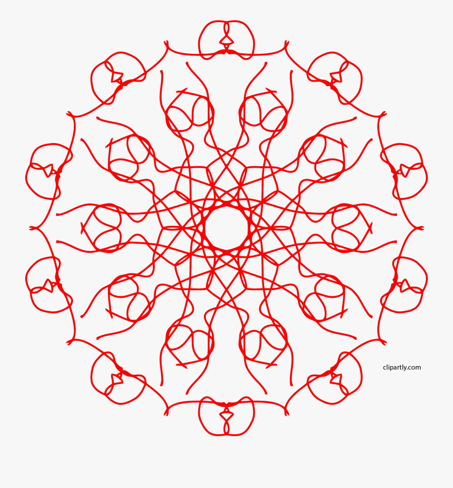 Transparent Png Mandala - Circle, Transparent Clipart