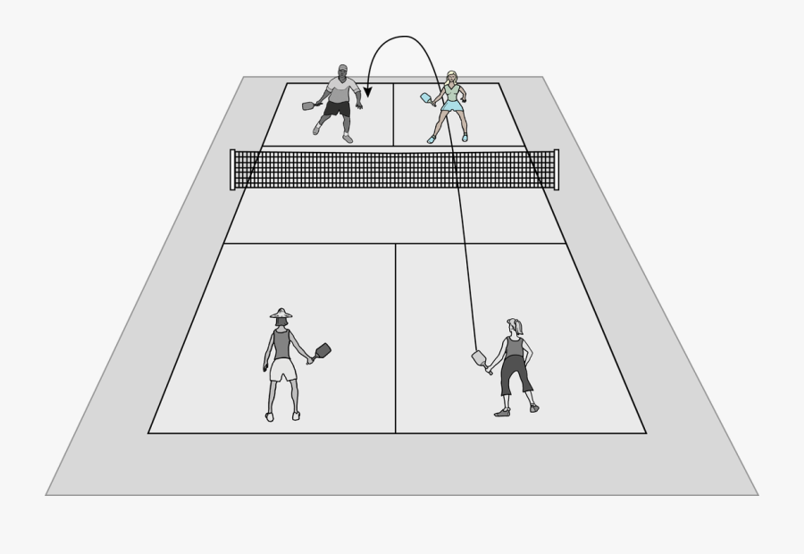 Picture - Lob Pickleball, Transparent Clipart