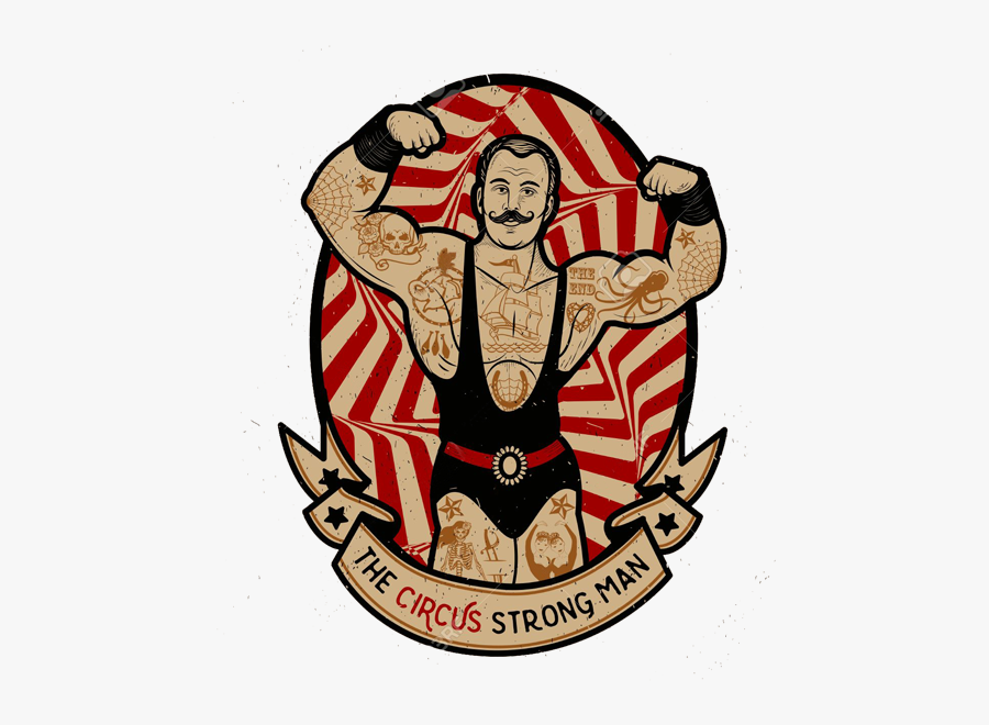 Circus Strong Man Free Transparent Clipart Clipartkey
